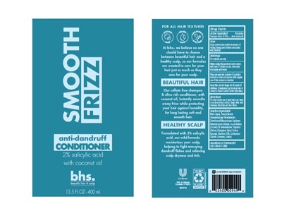 Bhs Smooth Frizz Anti-dandruff Cd (Bhs Smooth Frizz Anti Dandruff Cd)